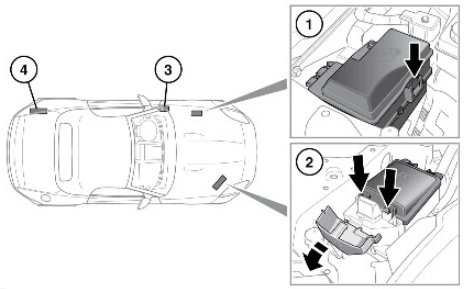 Jaguar F-Type (2018-2020) - zekeringkast