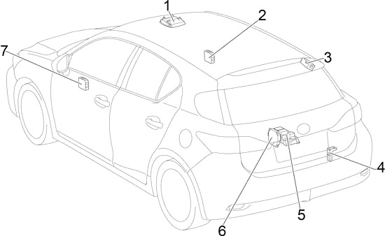 Lexus CT200h A10 (2011-2017) - zekeringenkast