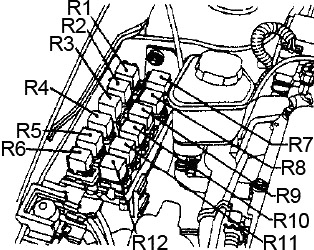 Nissan Sentra (1995-1999) - zekeringen