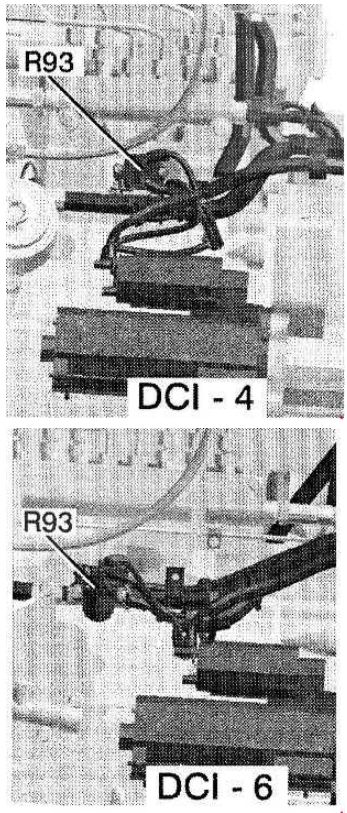 Renault Midlum - schema van de zekeringkast - verwarmingsrelais (R93)