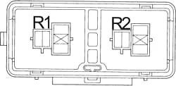 Toyota Land Cruiser Prado (J90) (1996-2002) - zekeringkast