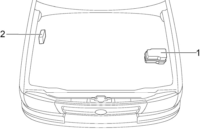 Toyota Tacoma (2001-2004) - zekeringenkast